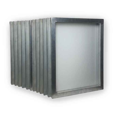 Aluminum Screen 23" x 31" with 86 White Mesh (12 Bundle)