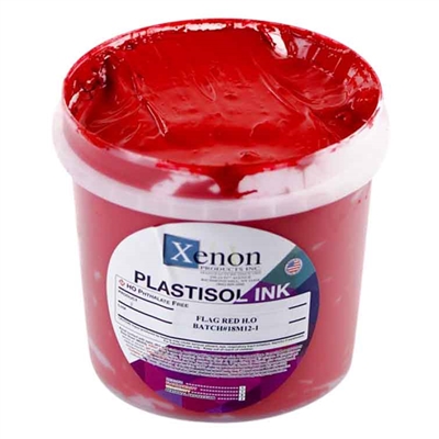 Flag Red Plastisol Ink