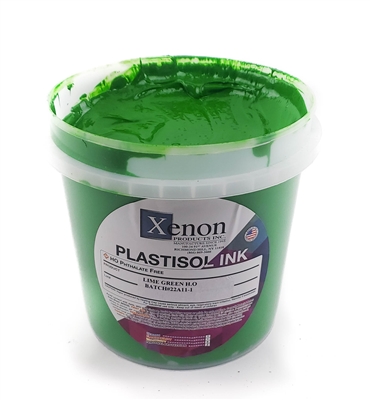 Lime Green Plastisol Ink