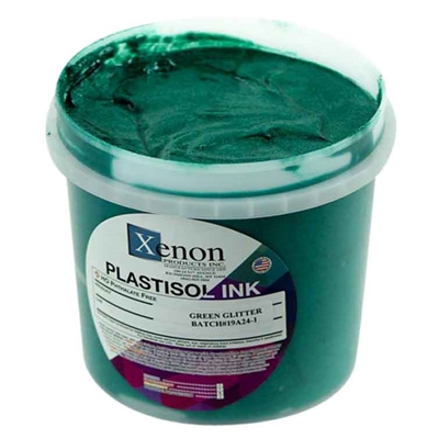 Green Glitter Screen Printing Shimmer Ink